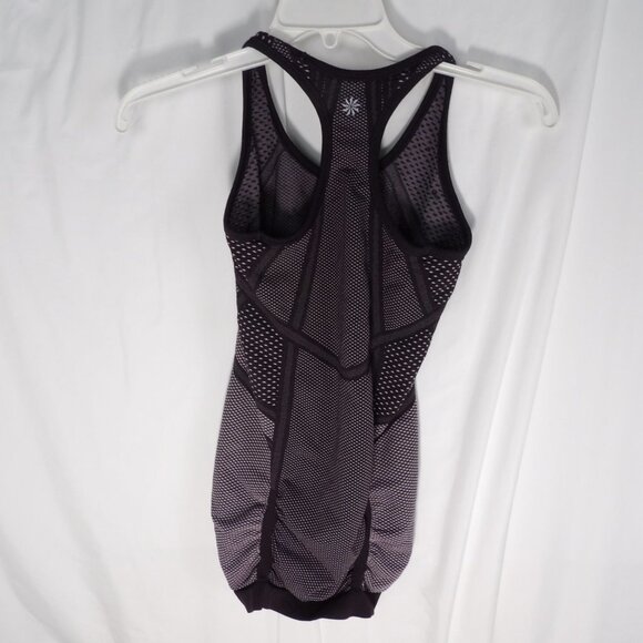 Athleta Heather Fastest Track Tank Top Ruched Size: XS Athletic Run Plain - Picture 2 of 7